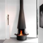 Focus - wall-mounted FILIOFOCUS gas fireplace