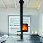 Focus - GRAPPUS wood fireplace