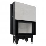 BeF - fireplace insert with a water jacket BeF Aquatic WH V 80