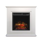 Dimplex - free standing fireplace Optiflame Asti White